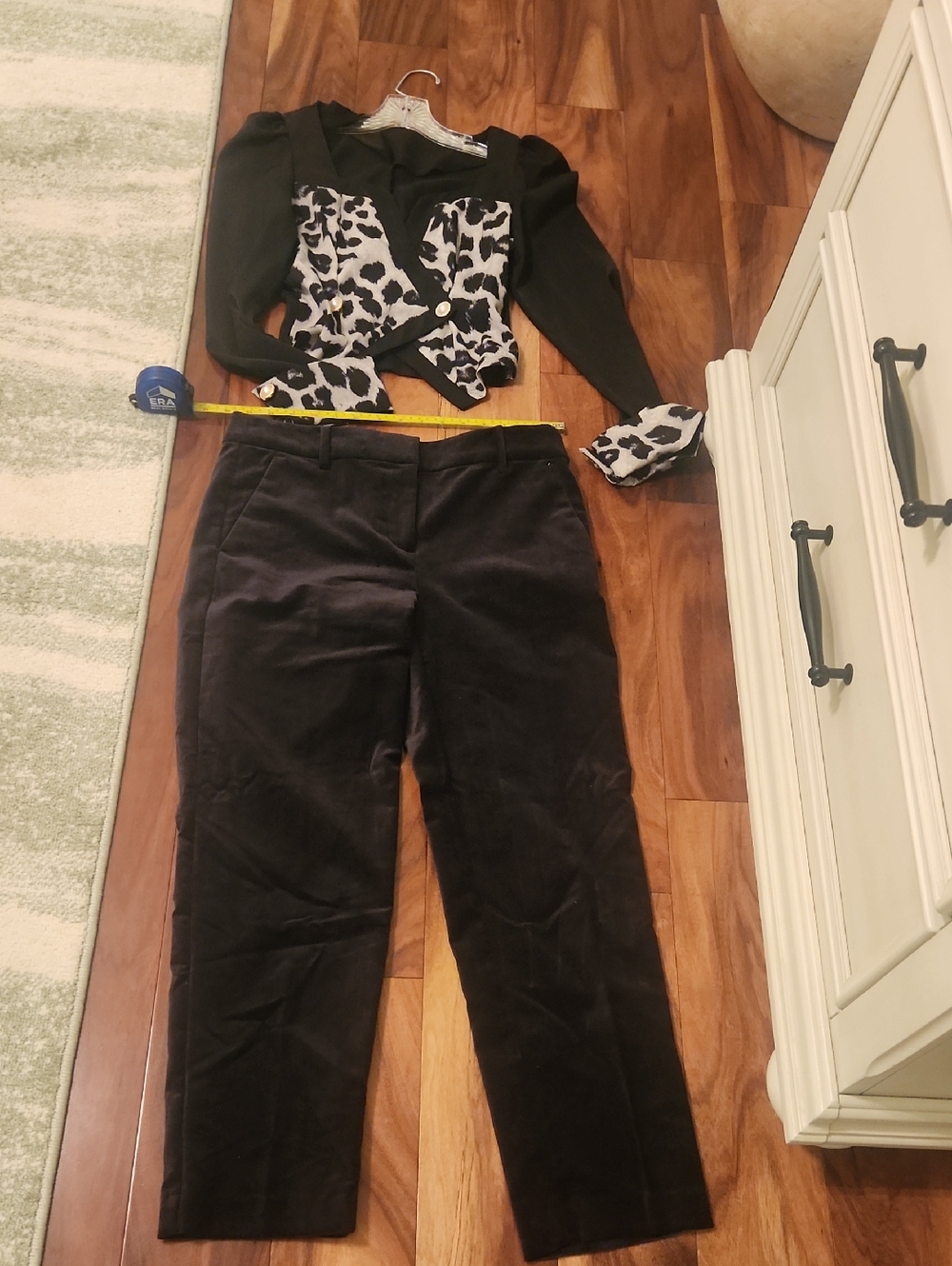 Bundle Of Loft Pants and Shein TOP